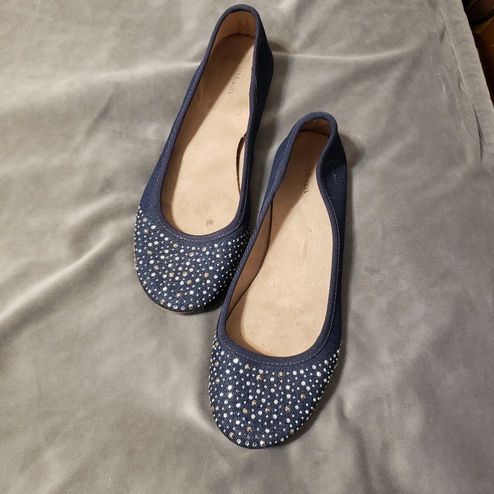Style & Co Angelyn Denim Flats